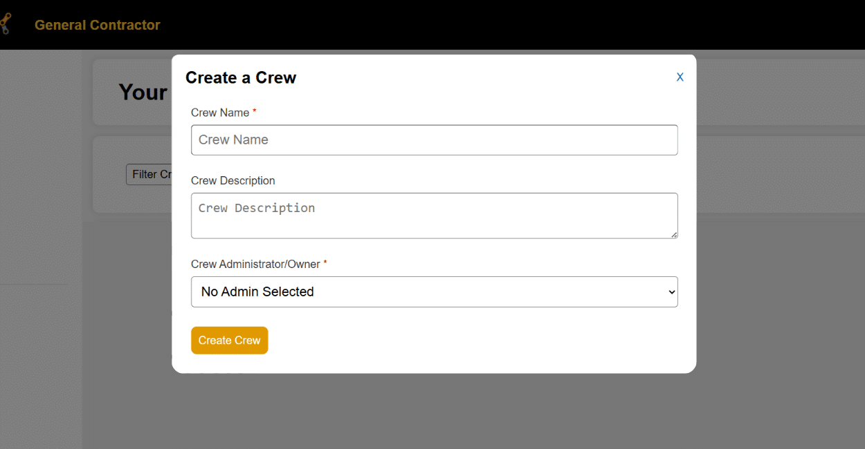 Gc Create A Crew