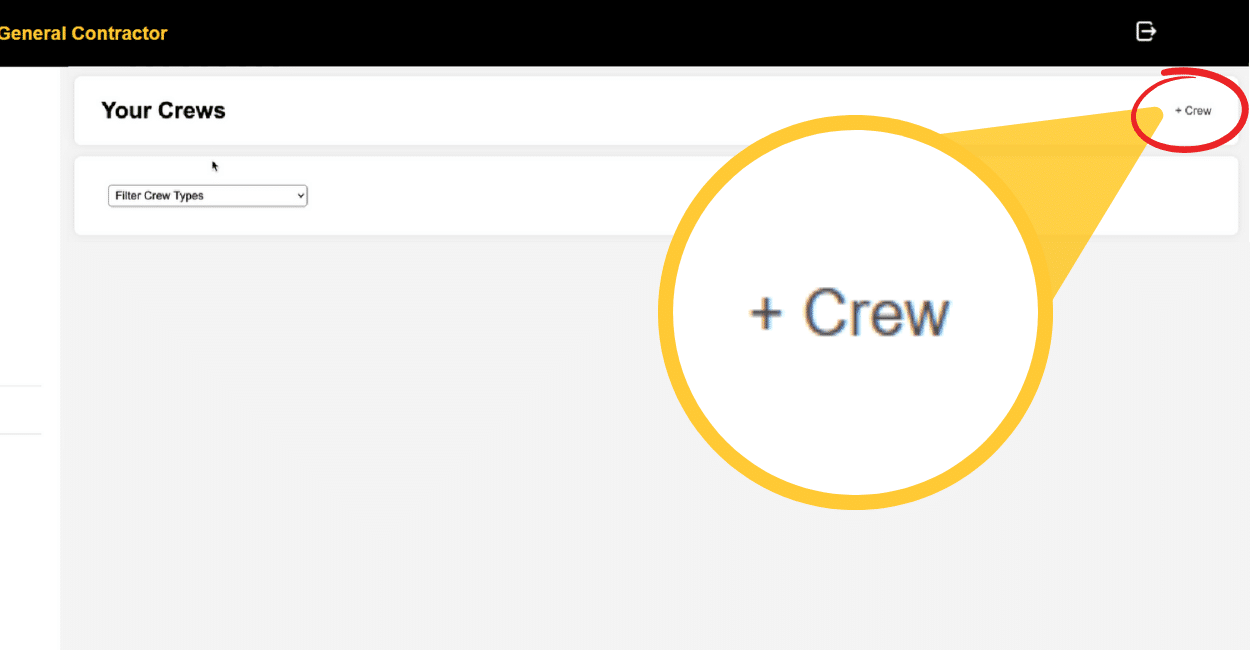 Gc Crew Menu (blank + Circle)