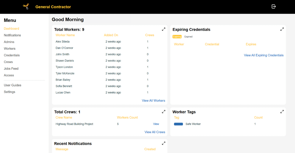 Gc Dashboard