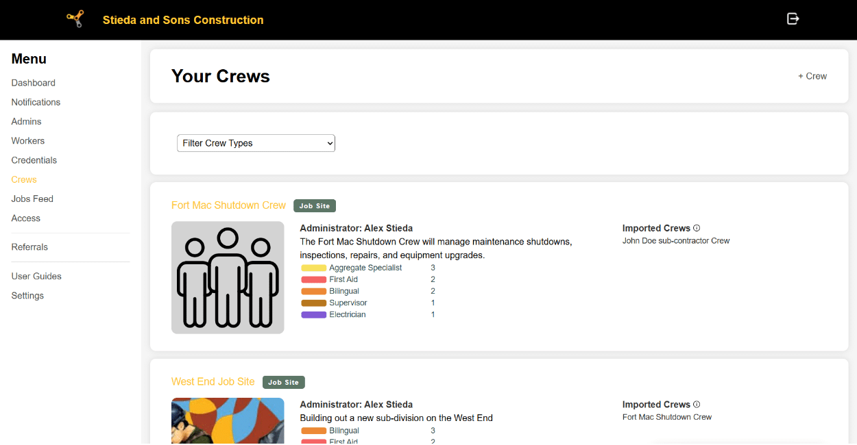 Sub Crew (top)